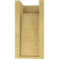 thumbnail image 4 of 6"W x 6"D x 12"H Wide Huntington Rough Cedar Woodgrain TimberThane Corbel, Primed Tan, 4 of 6
