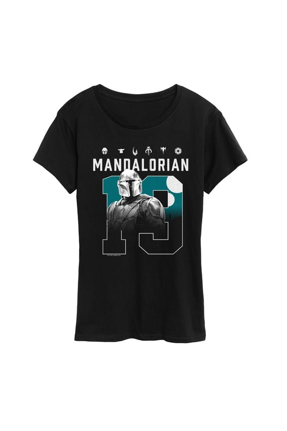 - Mandalorian Jersey - Women's Short Sleeve Graphic T-Shirt