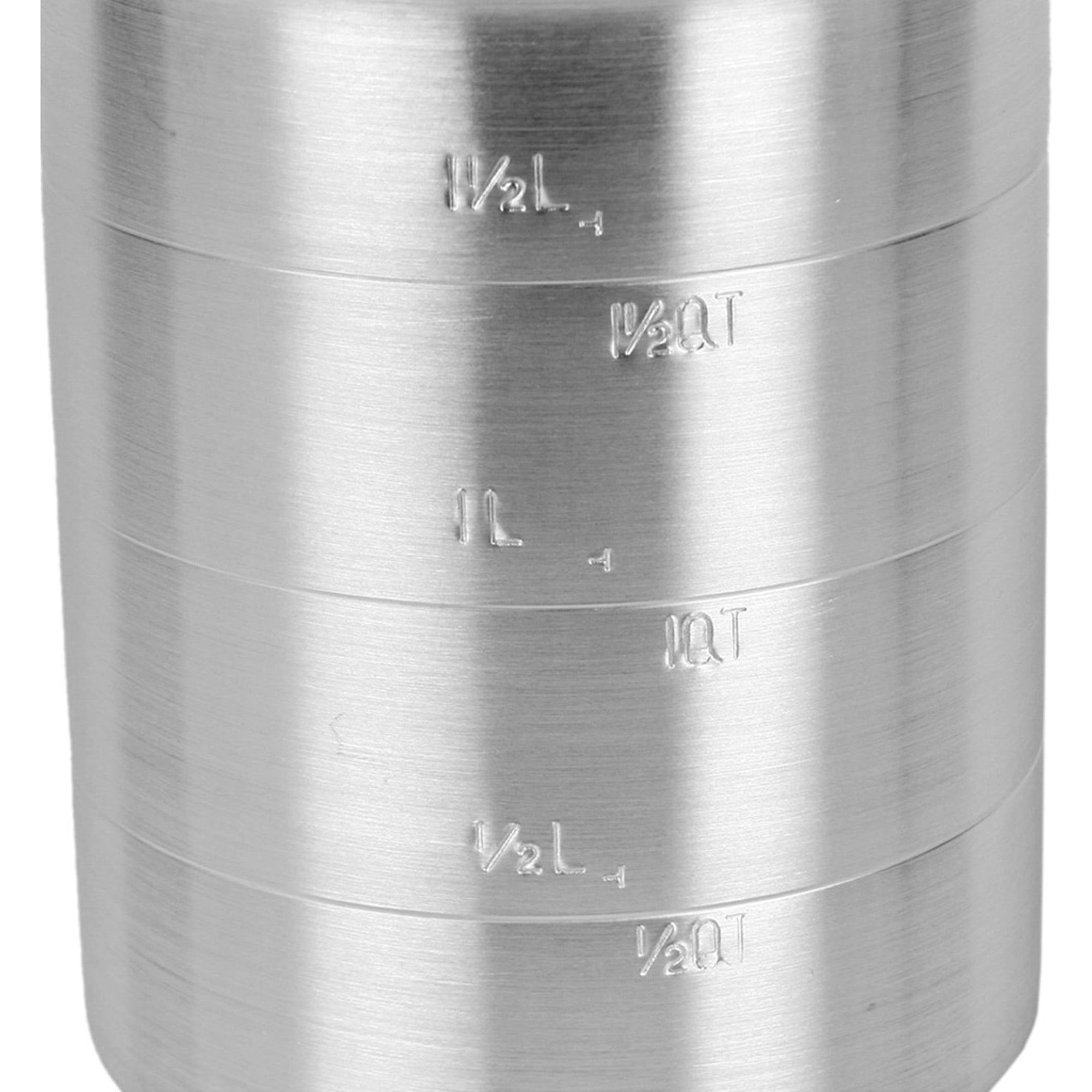 Thunder Group® 2 Qt Aluminum Liquid Measuring Cup 6 X 6 X 6-1/2 Inches