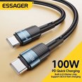 thumbnail image 3 of 100W USB Type-C to USB-C Fast Charging Cable, 3M Length, Compatible with MacBook, Samsung, and Xiaomi Devices, 3 of 11