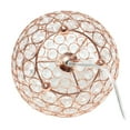 thumbnail image 2 of Elegant Designs Elipse 10 Inch Crystal Ball Sequin Table Lamp, 2 of 8