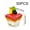 Style 1-50PCS, variant on Disposable Plastic Dessert Cup Transparent Mousse Pudding Cup Suitable Party Wedding Christmas Halloween Yogurt Jelly Container