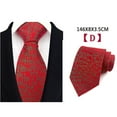 thumbnail image 5 of Christmas Ties for Men Holiday Theme Mens Tie Silk Necktie, 5 of 9
