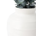 thumbnail image 3 of Mainstays Artificial Green Eucalyptus in White Ceramic Vase, 23", 3 of 7