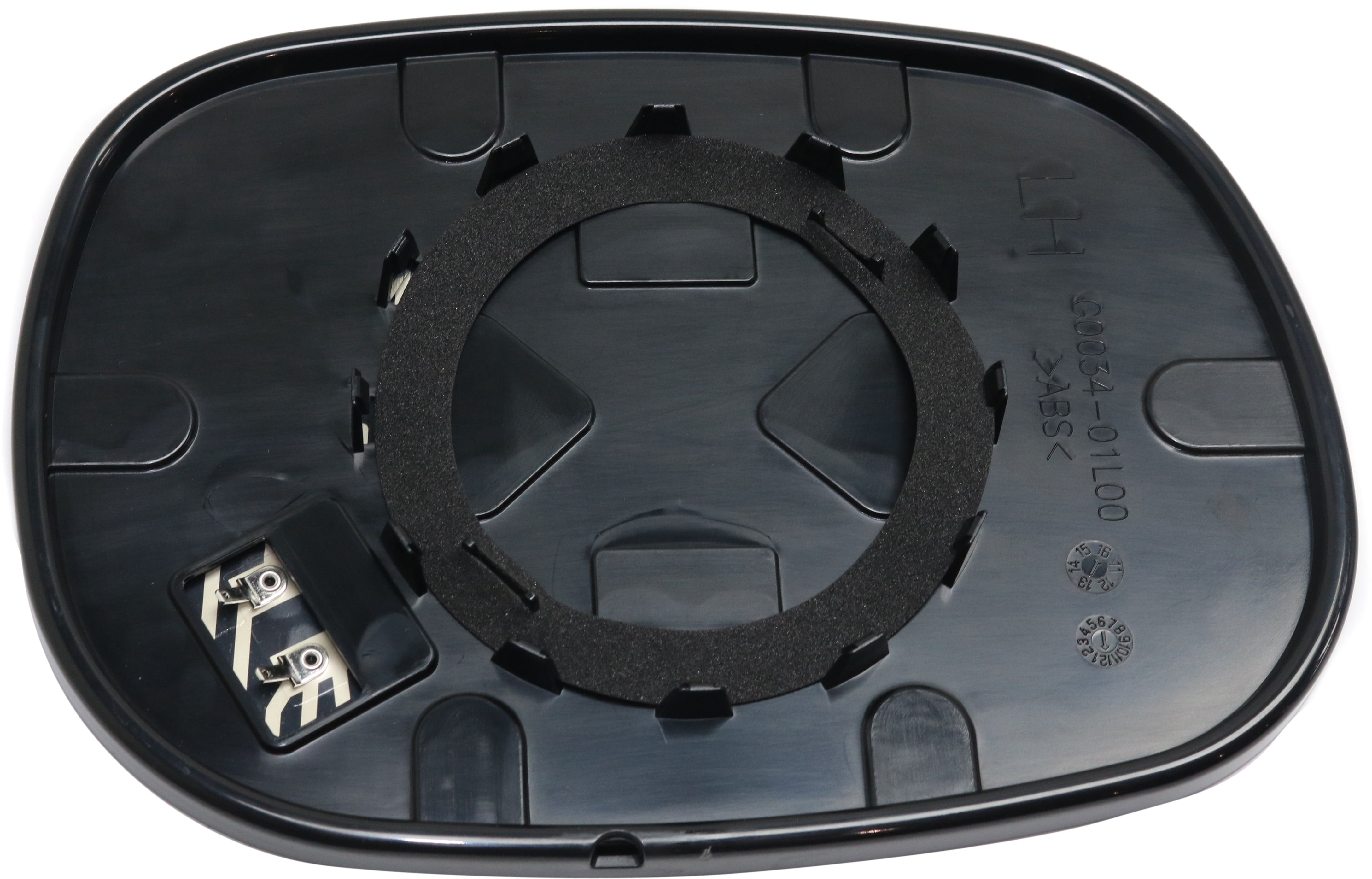 Mirror Glass Compatible With 1997-2000 Dodge Dakota 1998-2003 Durango Left Driver Side Heated Kool-Vue