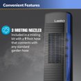 thumbnail image 3 of Ventilador tipo torre nebulizadora para exteriores Lasko Misto YF300, negro, 3 of 9