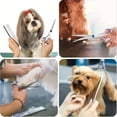 thumbnail image 4 of 6-in-1 Professional Pet Grooming Scissors Set - Sharp, Sturdy, and Precise Cutting, Bending, and Thinning Shears for Dog, Cat Hair Trimming and Styling - Includes Cutting, Bending, and Thinning Shears, 4 of 5