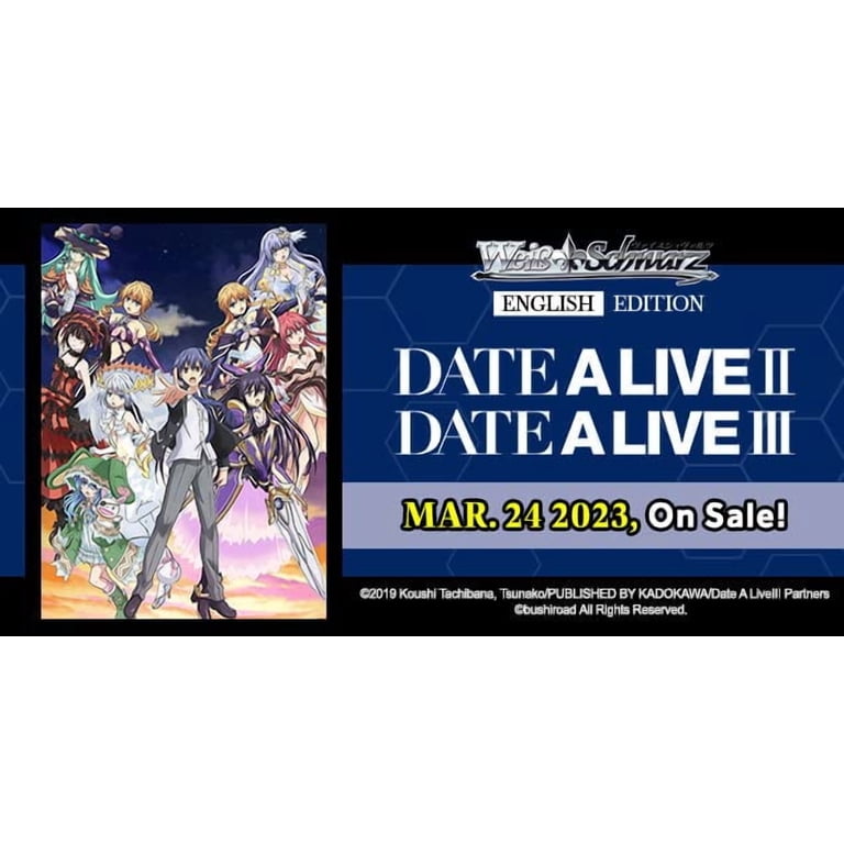date a live booster box Amazon.com: Weiss Schwarz Booster Pack Date A Live Vol. 3 Box :  Collectibles & Fine Art