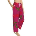 thumbnail image 2 of Bingfone Pajamas For Women,Cherry Pajama Pants With Pockets-Xx-Large, 2 of 9
