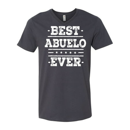 Best Abuelo Ever Grandpa Fathers Day Gift Men's V-Neck
