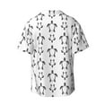 thumbnail image 2 of Xecao offers the Hand Drawn Turtle for Men's Casual Short-sleeved Shirt, a button-up collared shirt with a pocket, perfect for beach vacations and yacht travel in the XX-Large size., 2 of 7