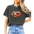 thumbnail image 3 of Glitter Football Graphic Shirt for Women and Teens Fall Football Season Oversized Tee Pepper Shirt Adult Large, 3 of 7