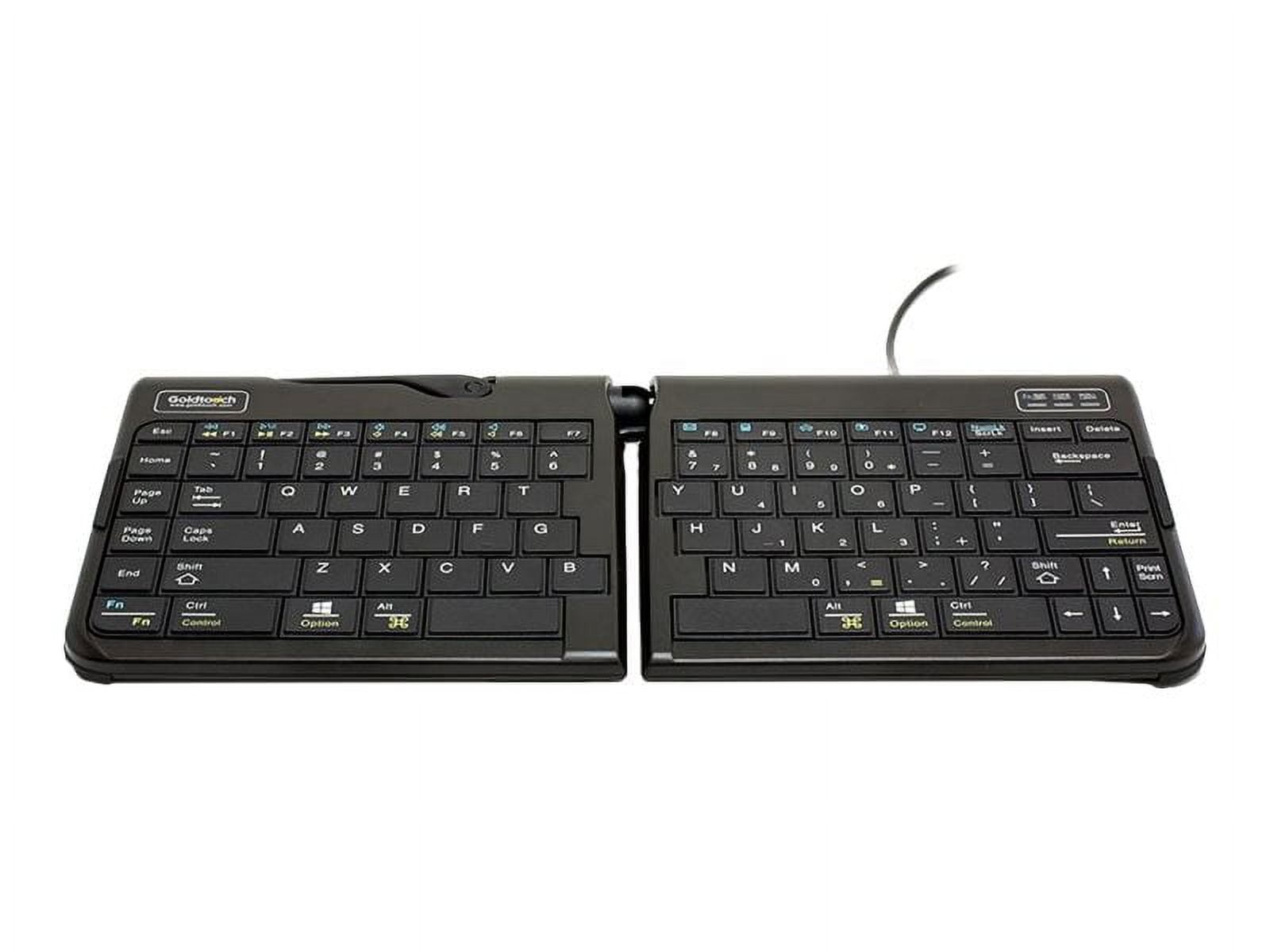GTP-0044 Wired Mobile Keyboard & GTLS-0077U Stand Bundle - Black