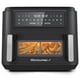 thumbnail image 1 of Elite Gourmet EAF1055D - Horno freidora de aire de doble zona, 11 cuartos Capacidad con divisor, acabado sincronizado, cesta apta para lavaplatos, 10 funciones preestablecidas, 1600 vatios, con, 1 of 5