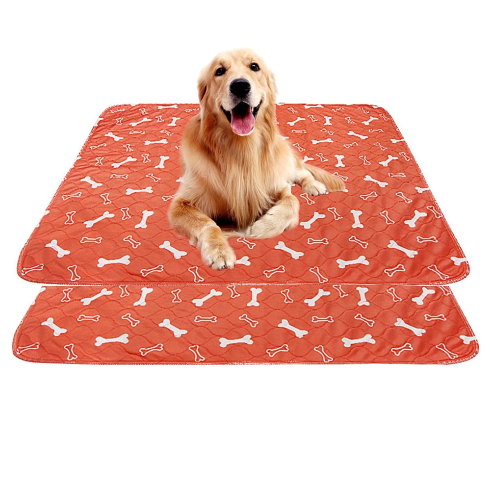 Freaki 2 Pack Washable Pee Pads for Dogs, 36*32 Inch Large Reusable