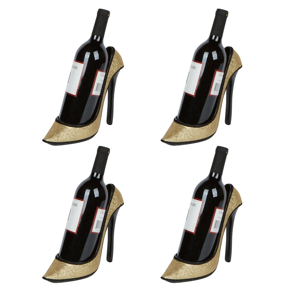 8.5" x 7"H High Heel Wine Bottle Holder Stylish Conversation Starter