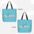 thumbnail image 2 of Fotbe Little Chef Gnome Bolsa Tote con Estampado para Mujer, Bolsos con Cremallera, Bolsa de Hombro Casual de Gran Capacidad con Bolsillos Internos, 2 of 7