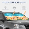 thumbnail image 4 of Sikiie Hello Summer1 Print Foldable Car Windshield Sun Visor, Car Window Sunshade Suitable for Sedan, SUV and Truck Car Accessories-Medium, 4 of 6