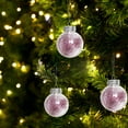 thumbnail image 4 of Christmas Tree Decorations 30ct Christmas Ball Ornaments Shatterproof Xmas Tree Hanging Balls Decorations Perfect for Halloween Decorations Holiday Wedding Christmas Decor(2.36", Pink), 4 of 6