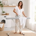 thumbnail image 7 of MMJ Ironing Board Cover and Pads, Replacement 47x15in, Standard Size with Elastic, for Home Laundry, 7 of 7