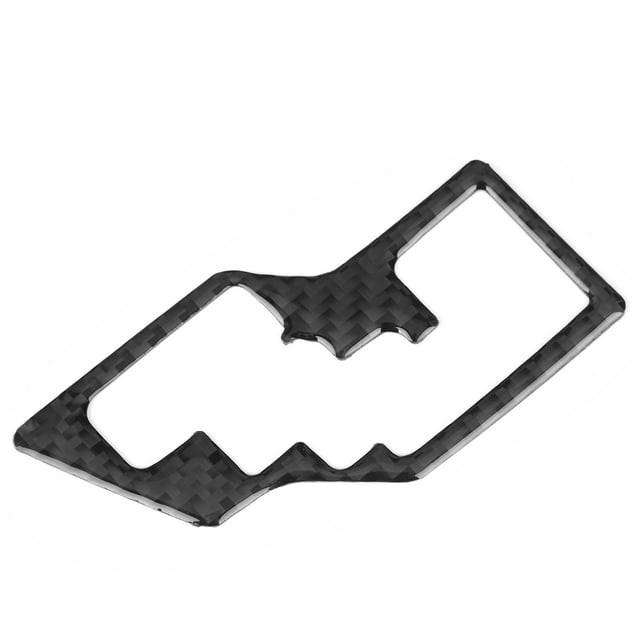 Gear Panel Frame Central Console Gear Panel Frame Trim Carbon Fiber Decor Fit For 2014-2018