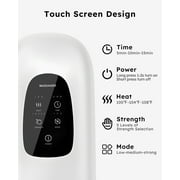 BOKYAN Cordless Hand Massager with Heat and Compression, Warming Massage for Finger and Palm Comfort, Ideal Gift