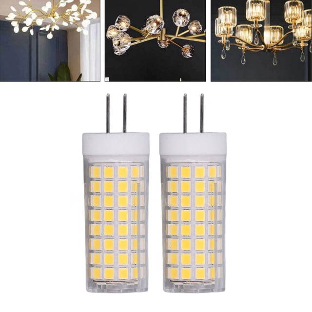 Bombilla LED, G8 102LED Regulable Ahorro De Energía LED Bombilla De Maíz Para Lámpara De Araña Para Luz De Pared