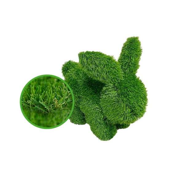 Universal Statues Artificial Lying Rabbit Outdoor Garden Turf Topiary - 27"