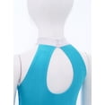 thumbnail image 6 of Haitryli Big Girls Shiny Sequin Ballet Leotard Tutu Dress Layered Tulle Skirt Gymnastics Dance Ballerina Outfit Blue 10, 6 of 7