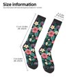 thumbnail image 5 of Balery Green Tropical Leaves Fun Novelty Socks Men'S Women'S Crew Socks Funny Crazy Novelty Socks Quirky And Cool Socks, 5 of 9