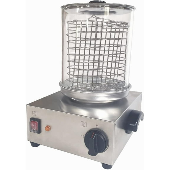 Stainless Steel Hot Dog Warmer Machine Hotdogs Steamer Sausage Cooker Machine