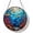 Blue Ocean, variant on Ocean Stained Glass Suncatcher for Window Hanging, Tropical Fish Sun Catcher with Coral Reef for Window, Stained Glass Wall Art Home Decor for Women, Men 103112 (6.3IN)