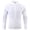 White, variant on Youthup Men's Stand Collar Summer Jacket - Quick Dry Breathable Long Sleeve Casual Outerwear with Two Pockets