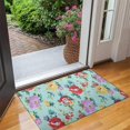 thumbnail image 2 of Pioneer Flower Floral Print Pattern Door Rugs,Washable Non Slip Door Mats Indoor,Decorative Door Mats,Entry Mat Indoor for Entrance,Bedroom,Kitchen,Bathroom,17"x30", 2 of 6