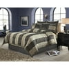 Fashion Bed Group Paramount Skyline Comforter and Stuffed Euro Pillow Bed Ensemble Super Pack-Size:California King