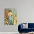 thumbnail image 3 of Great Big Canvas "Thoughtful"  by Steve Henderson Gray Blue Brown figurative  Wrapped Canvas Print Wall Artwork, 3 of 7