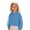 Blue, variant on Kids Girls Coat Hooded Jacket Toddler Windproof Zipper Outwear Children Jacket, Size 12-13 Years