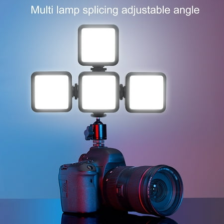 

Taluosi W49S Fill Light Mini High Brightness 5600K 5W Rechargeable LED Video Lamp for Live