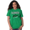 thumbnail image 4 of North Dakota Funny Midwest Winter ND Plus Size Crewneck Graphic Tee Shirt Brisco Brands 2X, 4 of 5