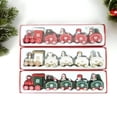 thumbnail image 2 of Tren navideño de madera y plástico, decoración navideña para Navidad, regalos de Papá Noel para niños, Navidad 2022, Feliz Año Nuevo 2023, 2 of 4