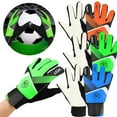 thumbnail image 2 of Children's Goalkeeper Glove Latex Goalkeeper Gloves Football Protection Adults Teenager Anti-Slip Football Gloves Soccer Goalie, 2 of 9
