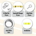 thumbnail image 4 of Mr. Pen- Picture Hanging Kit, 276 Pcs, Hangers, Nails, Hooks, Wall Hanging Kit, Frame Hardware, 4 of 5