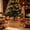 D, variant on Woven Rattan Christmas Tree Collar Basket, Multicolor, Style D, for living room, entryway, party and Christmas tree decor