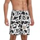thumbnail image 2 of Fotbe Cow Pantalones Cortos de Pijama para Hombre, Ropa de Dormir, Pantalones de Pijama Cortos para Hombre-Small, 2 of 6