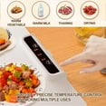 thumbnail image 2 of YZhouD Fllora Food Warmer, Fllora Food Warmer Mat, 2024 New Adjustable Food Warmer, Silicone Heating Tray Roll Up, Silicone Electric Heating Tray for Food - Full Surface Heating, 3 Temperatures (1Set), 2 of 7