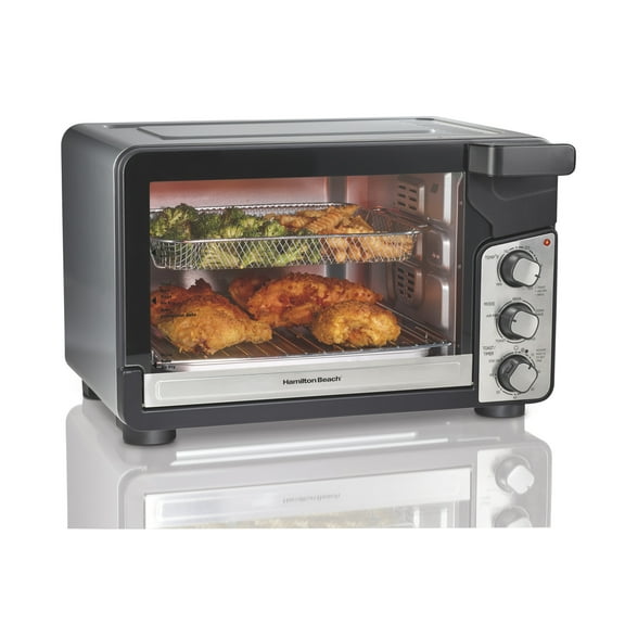 Hamilton Beach Easy View XL Toaster Oven with Sure-Crisp® Air Fry, 1750W, 6 Slice Capacity, 31460