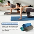 thumbnail image 6 of YR Yoga Mat Towel Large 72''x24'' Non-slip Sweat Towels for Hot Yoga Pilates with Alignment Lines, Blue, 6 of 8