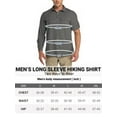 thumbnail image 7 of Off Road Ventures Mens Sun Protection Safari Shirt Button Down Work Lightweight Long Sleeve Hiking Shirt for Fishing Travel Outdoor, 7 of 7
