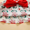 thumbnail image 7 of SONGGE Toddler Baby Kids Girls Sleeveless Bow Flower Suspending Dress And Hat Outfit Sets Cartoon Birthday Clothing Sets, 7 of 7