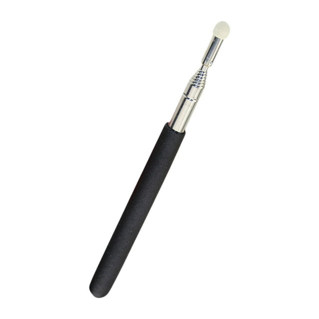 GROWTH TANK Telescopic Teacher Pointer Extendable Whiteboard Pointer Handheld Teaching Rod for Classroom Conference Presentation School Black